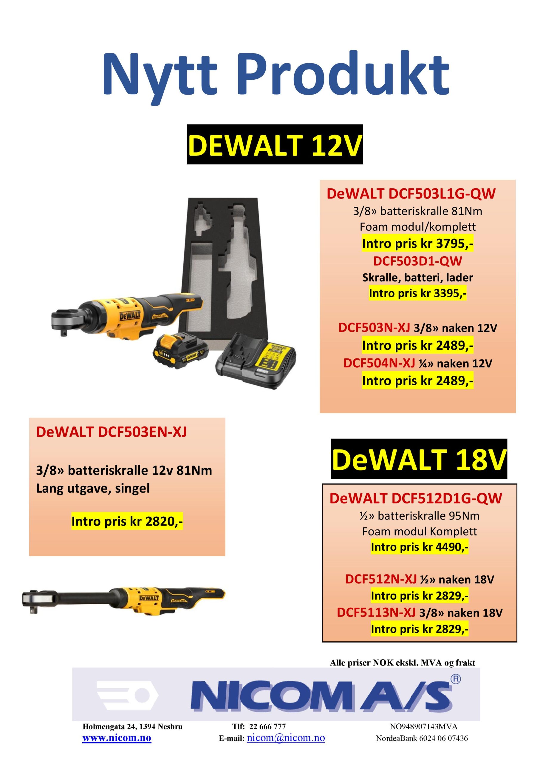 DeWALT DCF503